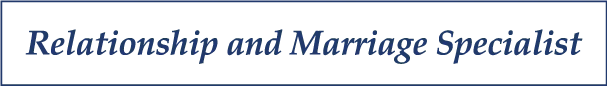 Relationship and marriage specialist
